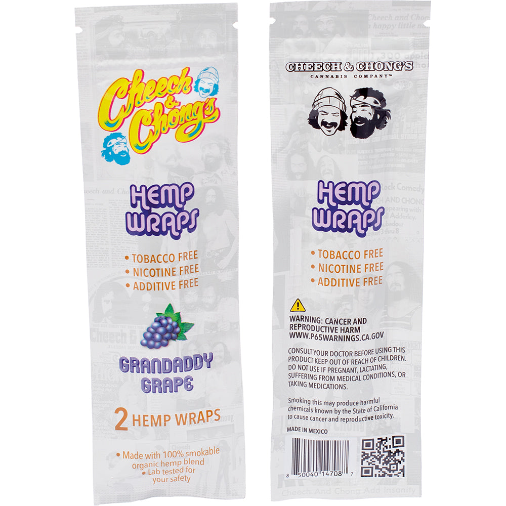 Cheech & Chong Hemp Wrap - Grandaddy Grape